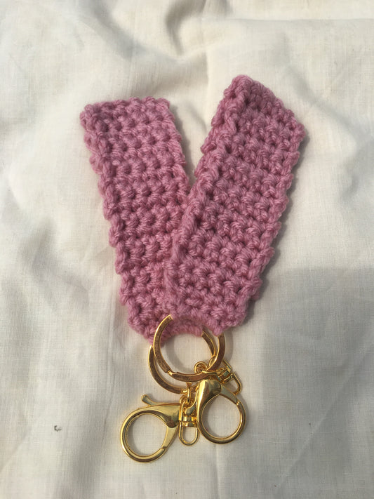 Wristlet keychain